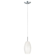 88953A-Eglo Lighting-Batista 1 - 1 Light Pendant In Transitional Style-7.88 Inches Tall and 4.75 Inches Wide -Traditional Installation