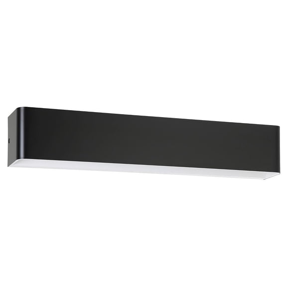 205735A-Eglo Lighting-DublIn - 30W 1 LED Bath Vanity-4.33 Inches Tall and 3.5 Inches Wide-Black Finish