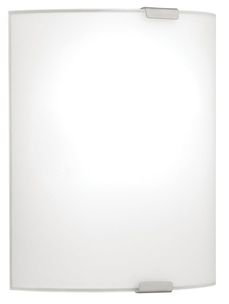 Grafik Chrome and Satin Glass 14.57" Dimmable Wall Sconce