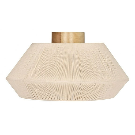Eglo Lighting - Lanier - 1 Light Flush Mount-8.27 Inches Tall and 19 Inches Wide