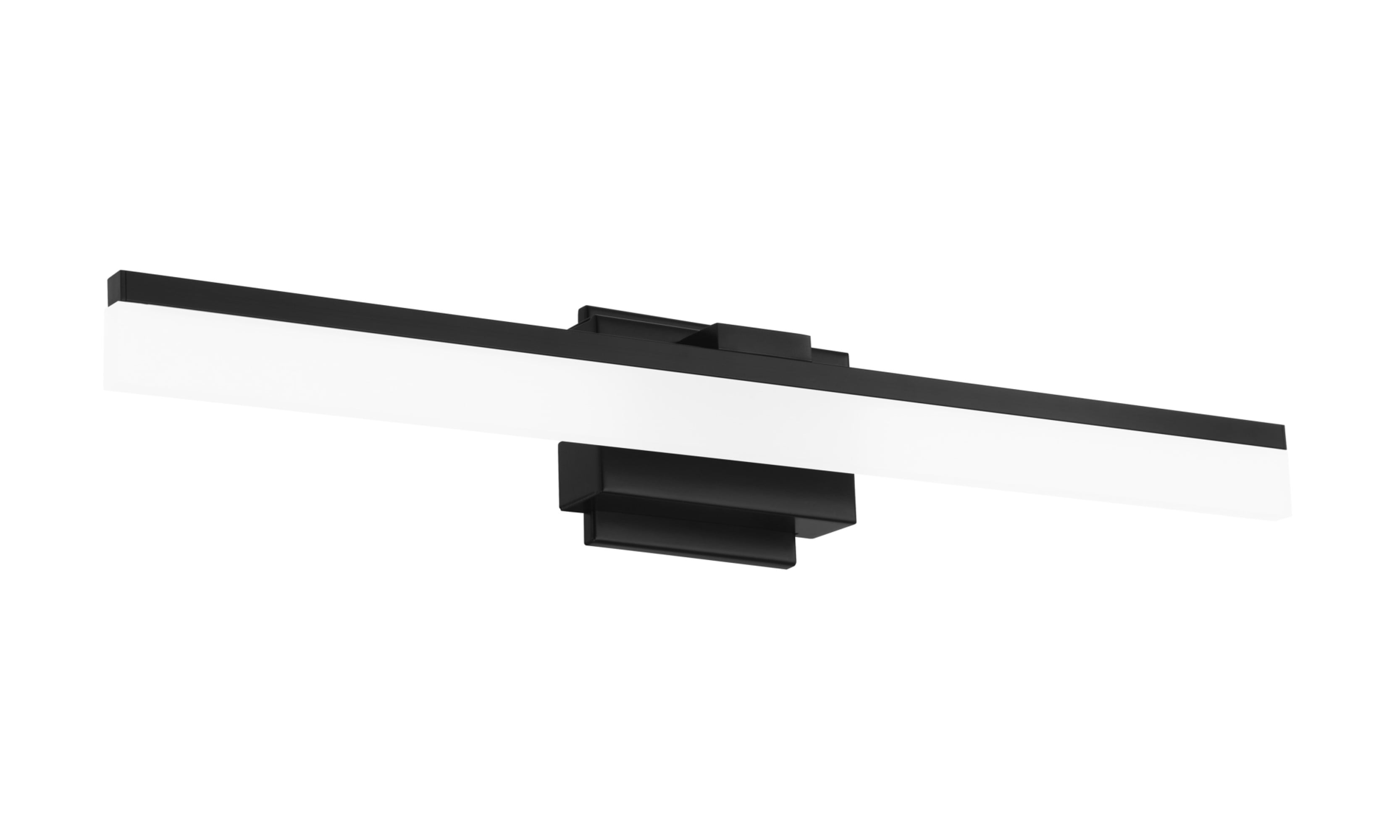 Palmital 23.46" Black Acrylic LED Vanity Light