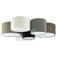 thumbnail image 1 of Eglo Lighting - Pastore - 6-Light Ceiling Light - White - Black - Taupe - Grey, 1 of 7