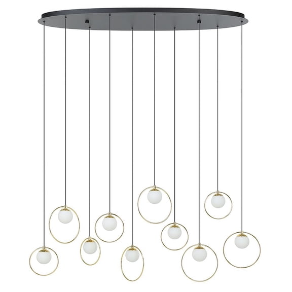 Eglo Lighting - Portocolom - 300W 10 LED LInear Pendant-93.07 Inches Tall and