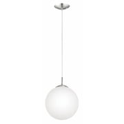 85263A-Eglo Lighting-Rondo - 1 Light Pendant In Mid-Century Modern Style-12.38 Inches Tall and 11.75 Inches Wide -Traditional Installation