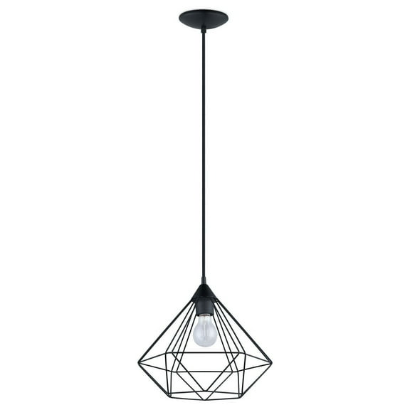 94188A-Eglo Lighting-Tarbes - 12 Inch 1 Light Geometric Pendant     -Traditional Installation