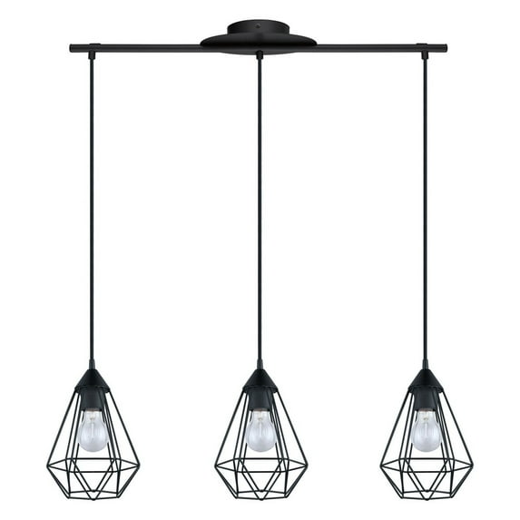 Eglo Lighting - Tarbes - 6 Inch 3 Light Geometric Pendant - Eglo Lighting