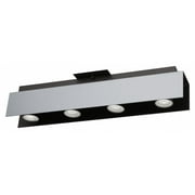 Eglo Lighting - Viserba - 20W 4 LED Track Light In Industrial Style-4.38 Inches