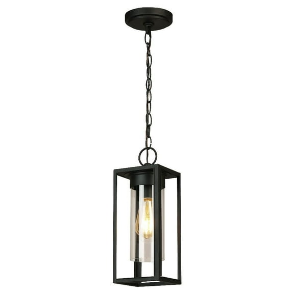Eglo Lighting - Walker Hill - 1-Light Outdoor Pendant - Oil Rubbed Bronze -