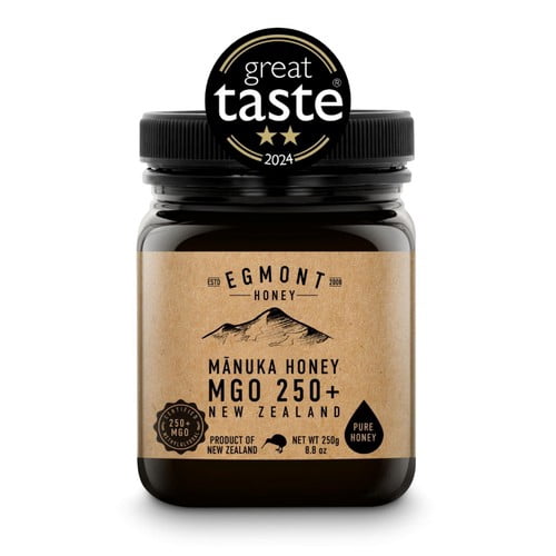 Egmont Honey 250 MGO Manuka Honey 250g, British Import (Pack of 2)