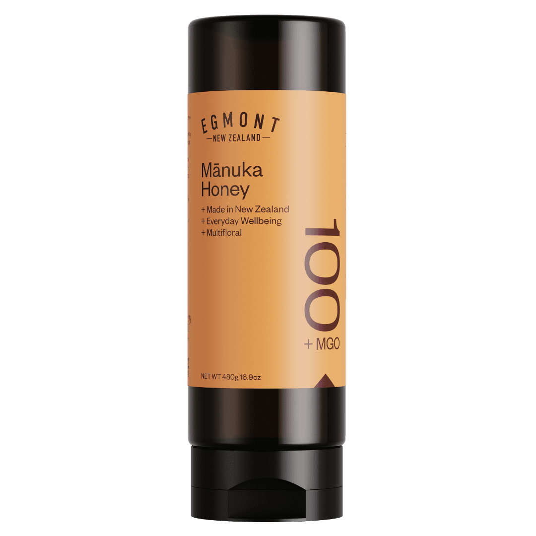 Egmont Raw Manuka Honey MGO 100+ Squeezy - 100% Pure New Zealand