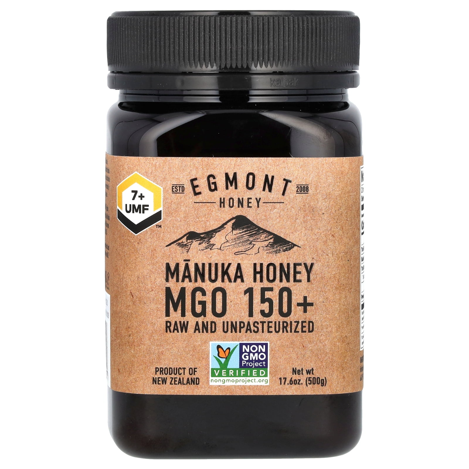 Egmont Manuka Honey MGO1200 250g×2 Egmont Honey Manuka Honey, Raw And Unpasteurized, UMF™ 7+, MGO 150