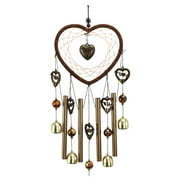 Egmy Heart Wind Chime For Outdoor, Large Windchimes Dream-Catcher For Outside