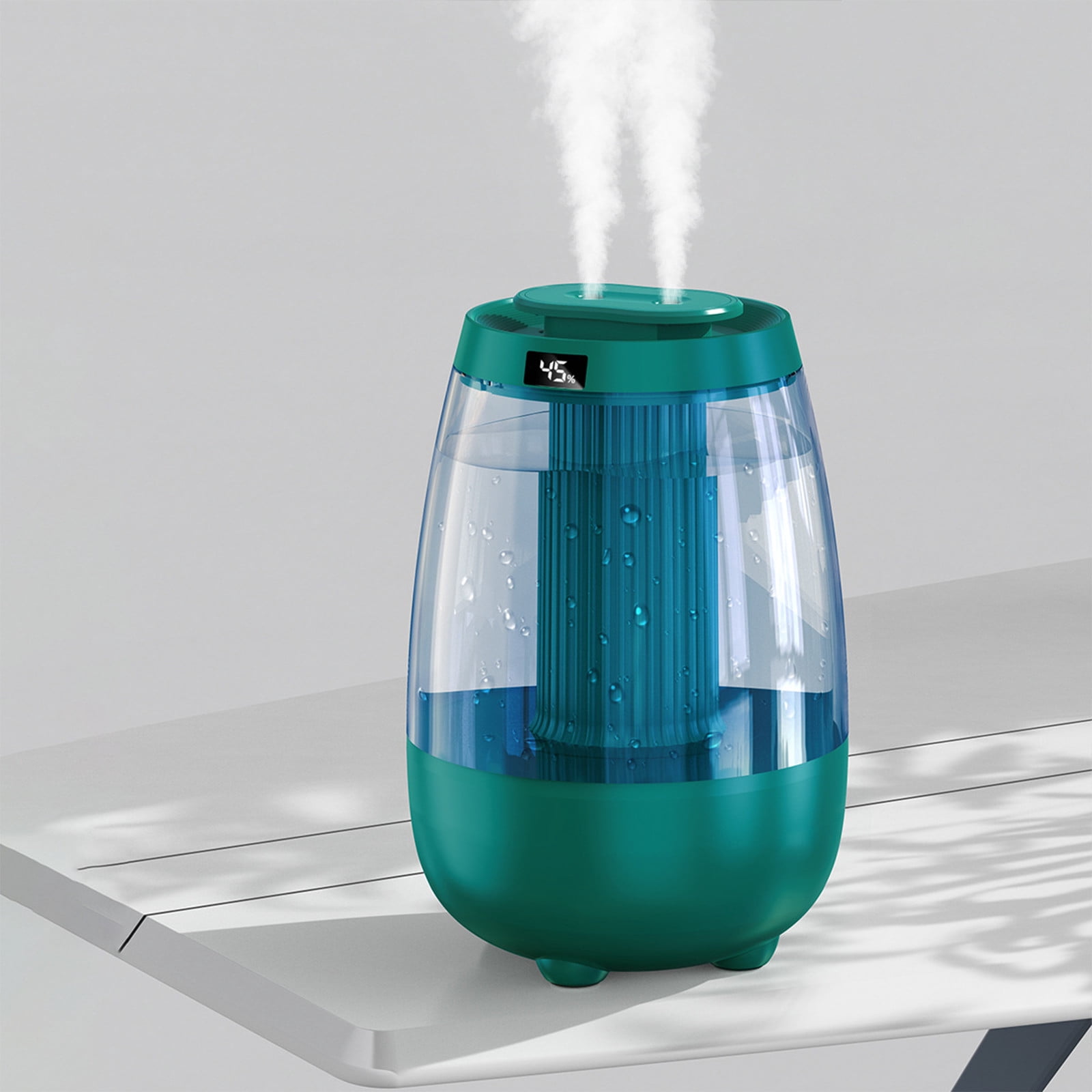 Humidifier Display Egmy Household Humidifier, Digital Display Double Hole Spray Large ...