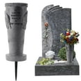thumbnail image 1 of Egmy1 Angel Vase Cemetery Pet Tombstone Urn Decoration Garden Memorial Gifts Easter Decorations, 1 of 9