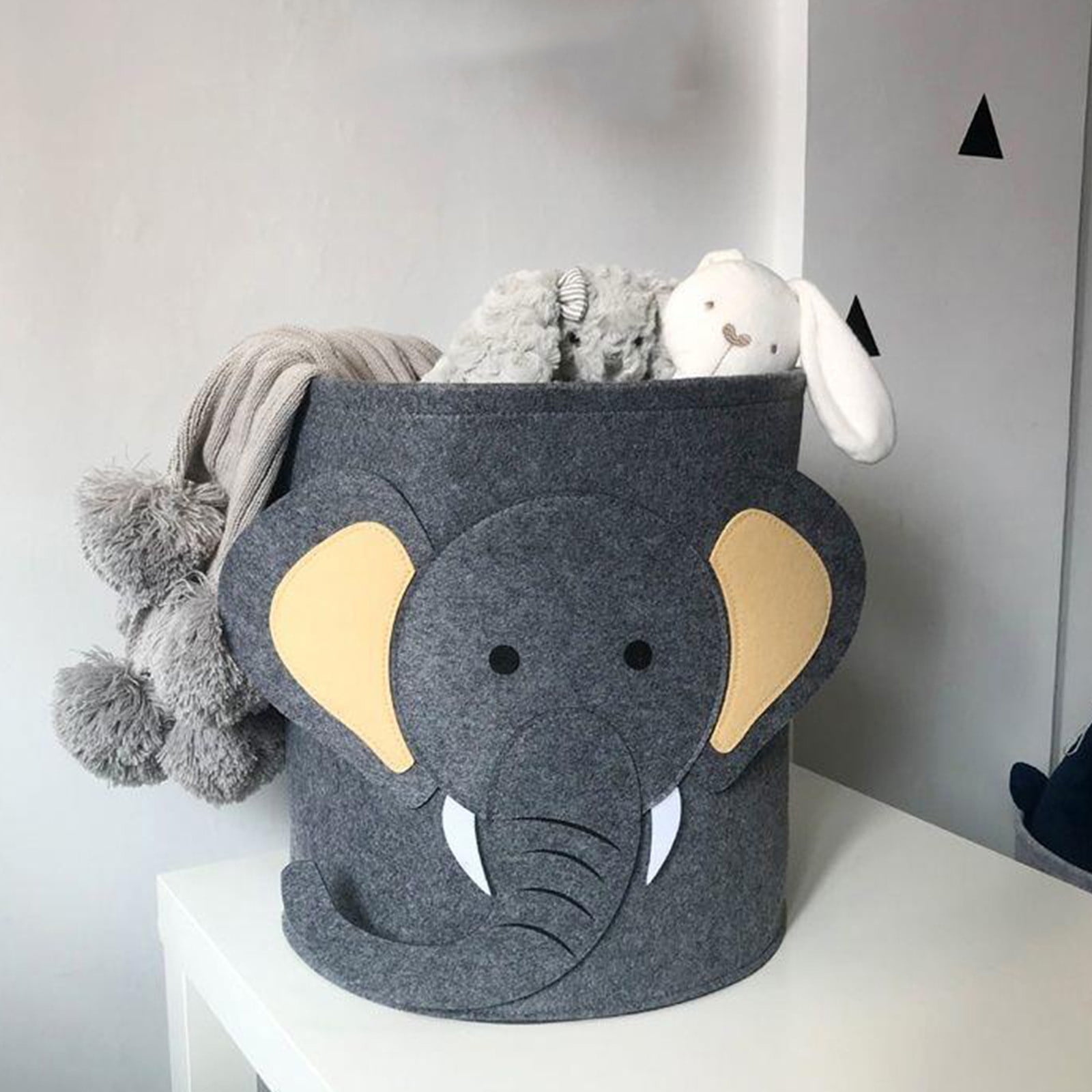Egmy1 Toy Storage Basket for Kids Baby Laundry Baskets for Blanket Cute ...