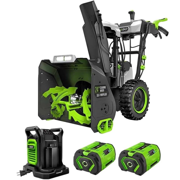 EGO Power+ 24 In Self-Propelled 2-Stage Xp Snow Blower With Peak Power Kit