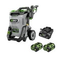 thumbnail image 1 of Ego Power+ 3200 Psi 1.2 Gpm Battery Powered Cold Water Pressure Washer With 5 Spray Nozzles 6.0Ah Kit, 1 of 8