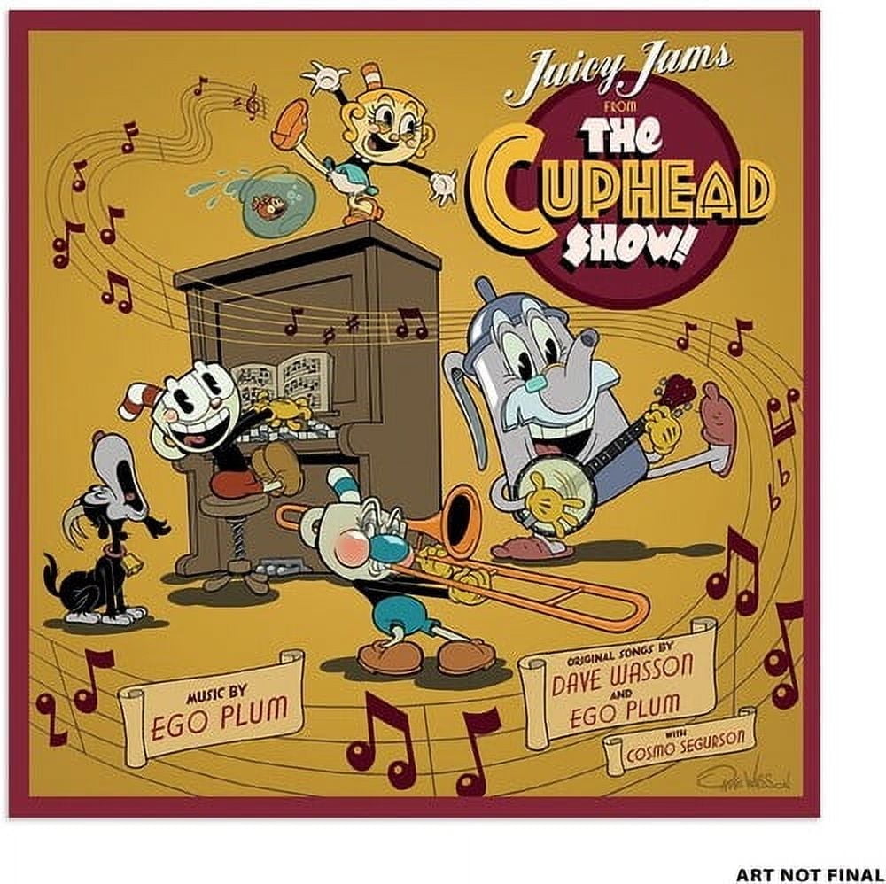 The Cuphead Show! (Original Soundtrack) - Ego Plum (2xLP Vinyl Record)