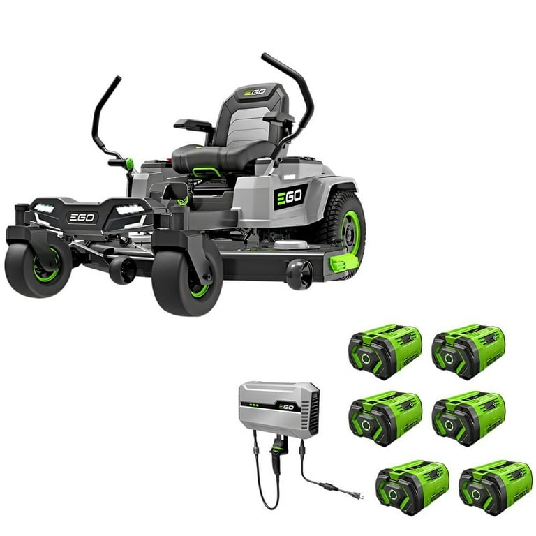 egoist♡ EGO Power+ 52 Inch Z6 Zero Turn Riding Lawn Mower Kit, 6x12Ah
