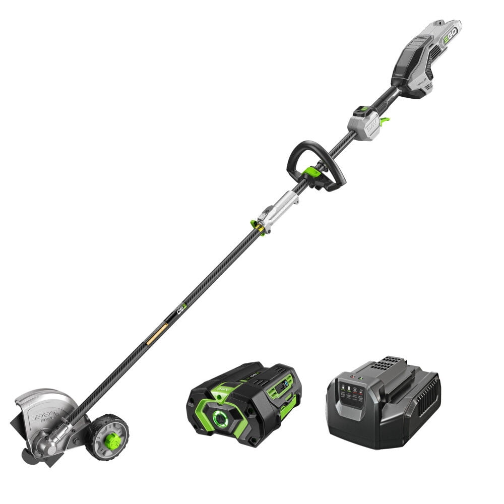 Ego Power+ 56V Multi-Head 8 Inch Carbon Fiber Edger Kit With 4 Ah And 210W Charger