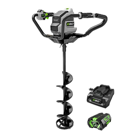 Ego Power+ Ice Auger With 5Ah Battery And Charger Kit