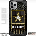 thumbnail image 1 of Ego Tactical UAG Apple iPhone 11 Pro MAX & iPhone Xs MAX [6.5" Screen] Limited Edition Case Urban Armor Gear Army Logo on Subdued US Flag on Multicam, 1 of 6