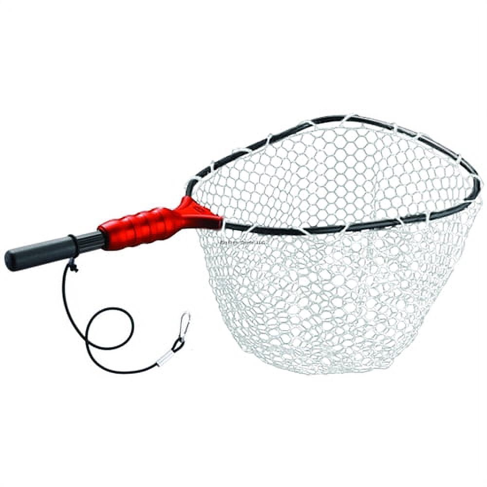ego fishing net 756268 S2 Slider-XLarge PVC Coated The EGO S2 Slider XLarge PVC Coated Nylon Landing Net comes with the revolutionary S2 slider extension handle technology S2 Slider-Large Rubber Net