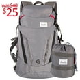 thumbnail image 1 of Egoelife Backpack Foldable Sports Daypack Outdoor Travel Camping Hiking Trekking Backpack (Gray-28L), 1 of 11