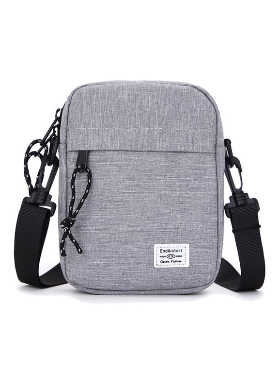 Crossbody Bags for Men Women Waterproof Shoulder Bag for Work Travel Small Messenger Bag Side Bag for Phone Sling Purse