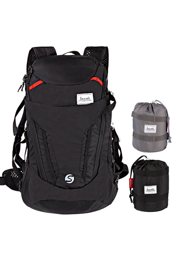 Cycling Hiking Backpack Foldable Sports Daypack Outdoor Travel Camping 28L Trekking Backpack for Men Women