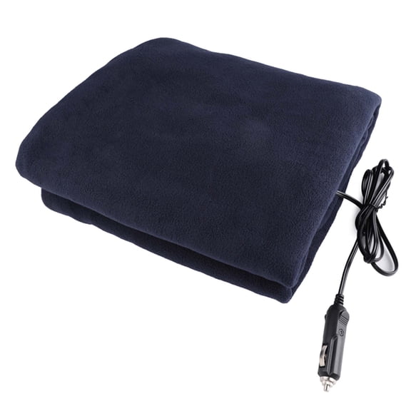 Egoelife Electric Heated Blanket for Car Camping 12V Travel Blanket Winter Essential Car Accessory Plug and Play 59" (L) x 43" (W)