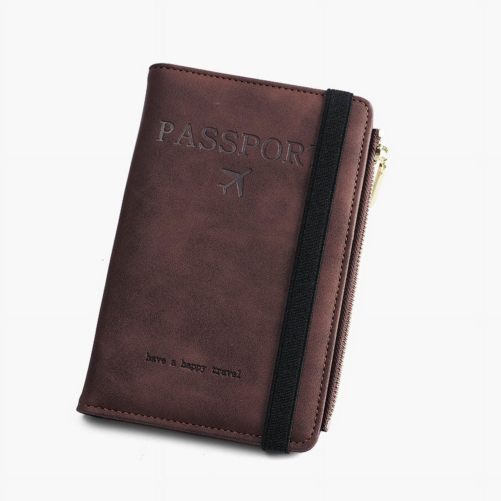 Hot Selling Custom Logo Germany Passport Cover Rfid Blocking Multi Card Holder Travel Wallet Passport Holder