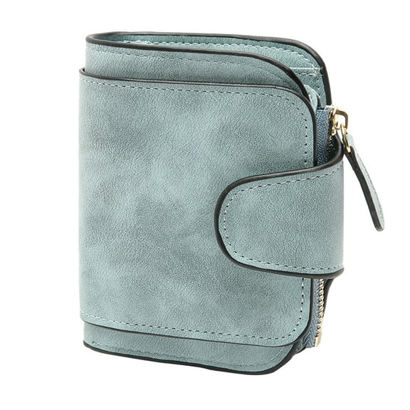 Egoelife Small Women Wallets Trifold Ladies Purse Credit Card Coin Holder Wallet Organizer