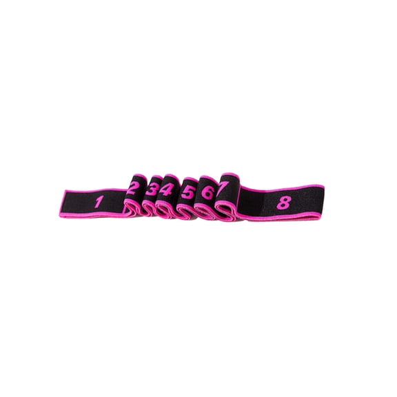 Egoelife Stretch Strap, Elastic Yoga Stretching Strap, Multi-Loop for Physical Therapy, Pilates, Yoga, Dance & Gymnastics Exercise and Flexible Pilates Stretch Band