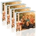 thumbnail image 1 of Egofine 8x10 Acrylic Frames 4 Pack, 20mm Thicker Frameless Clear Picture Frames, Double Sided Magnetic Picture Frames, Free Standing Desktop Display, 1 of 10