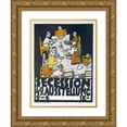 thumbnail image 1 of Egon Schiele 15x18 Gold Ornate Wood Frame and Double Matted Museum Art Print Titled - Secession. 49 Exhibition . (1918), 1 of 4