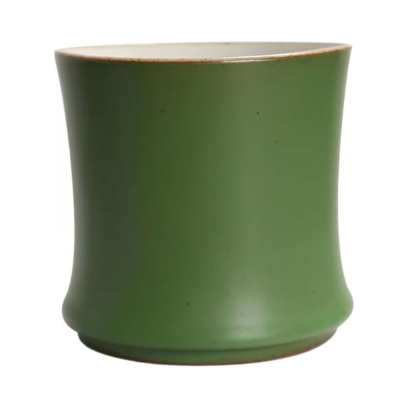 Egooesam Ceramic Tea Mug Style Water Cup Vintage Green Glaze Porcelain Beverage Mug Drinking Mug for for Tea Ceremony and Beverage Enjoyment