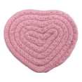 thumbnail image 1 of Egooesam Heart Coasters Love Heart Shape Braided Cotton Drink Coasters Absorbent Cup Mat for Mother's Day Party Home Office Decoration Housewarming Pink, 1 of 5
