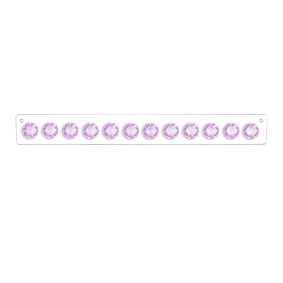 Egooesam Necklace Hanger Acrylic Necklace Holder Wall Mounted Jewelry Holder - Wall Mounted Jewelry Hanger Organizer Acrylic Jewelry Holder for Jewelry Storage Bedroom, Gift for Women