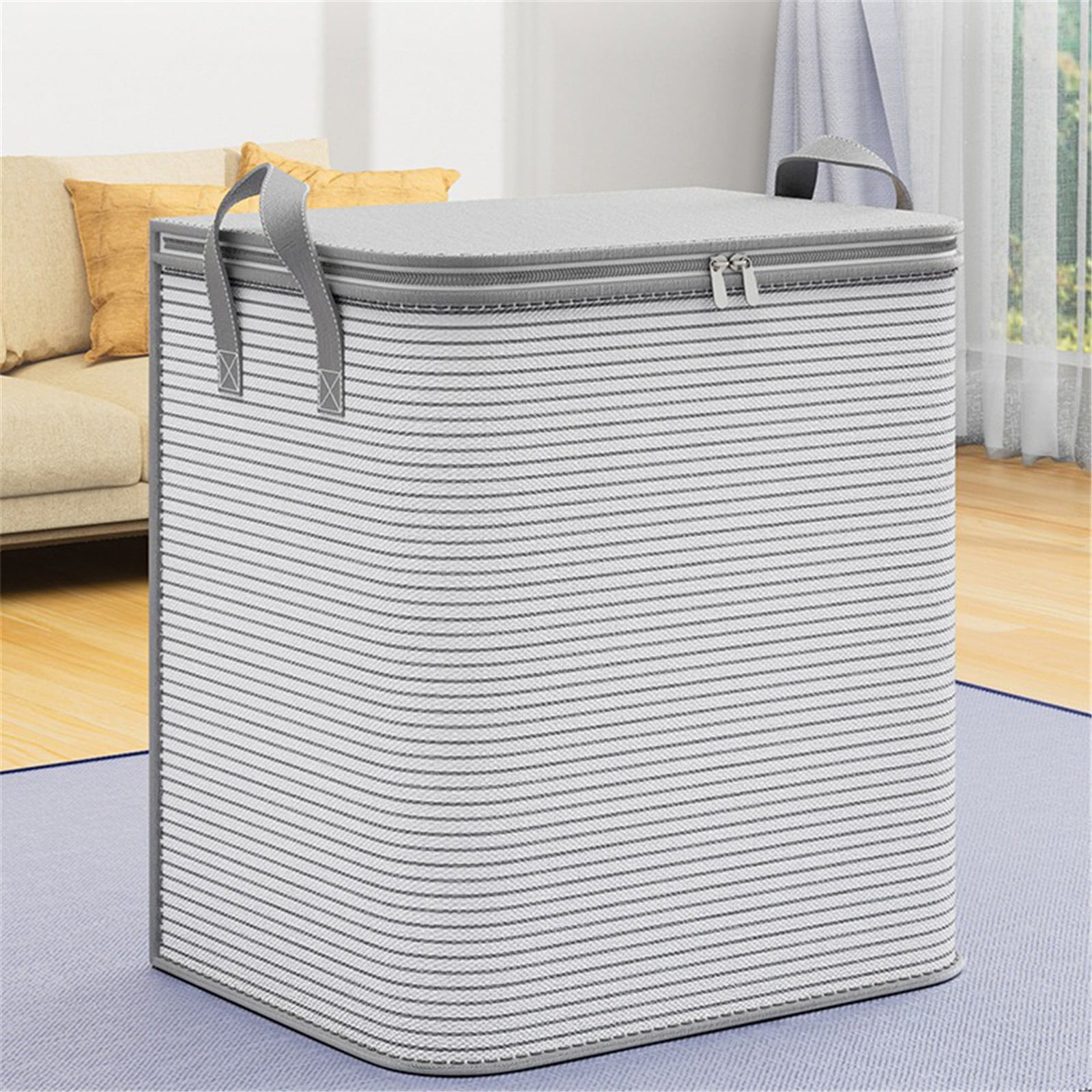 Egooesam Storage Bins With Lids,Large Blanket Storage Heavy Duty Mobile ...