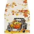 Egooesam Tablecloth,Thanksgiving Table Flag Linen Festival Home