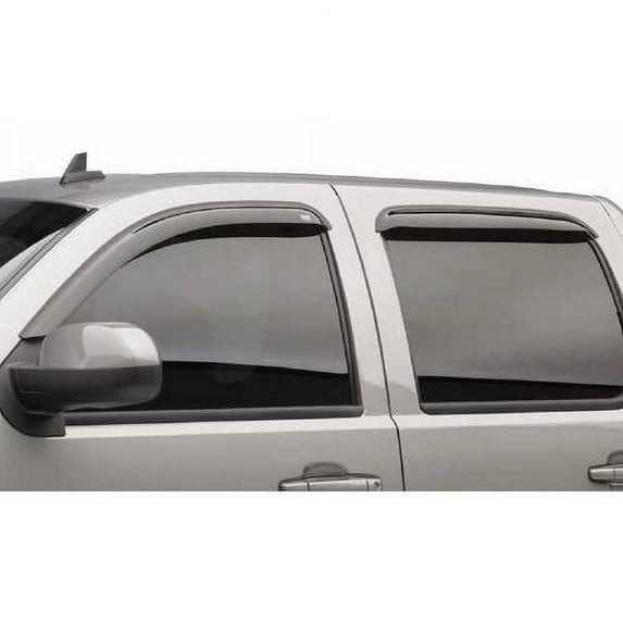 Egr 05-13 Tacoma Double Cab 4-Piece In Channel Slimline Windowvisors, Dark Smoke