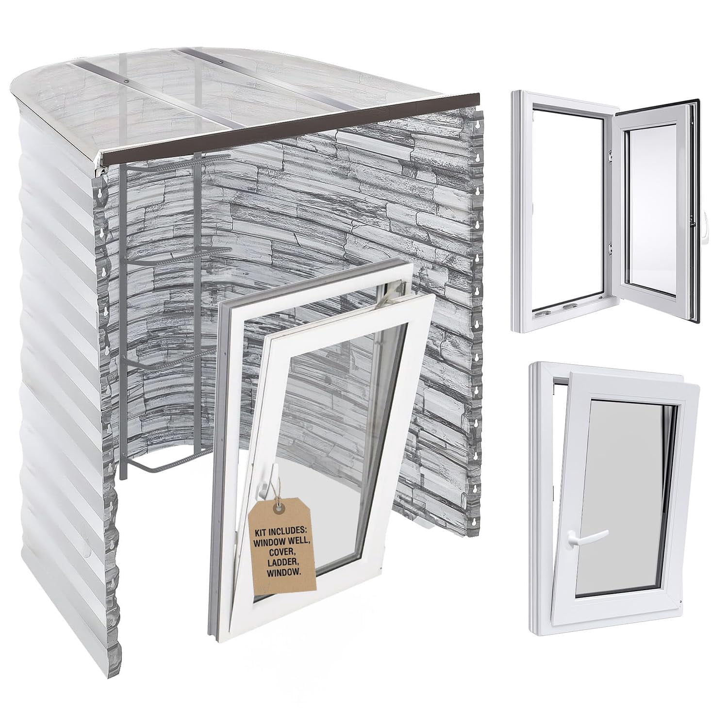 Egress Window Well Kitnull