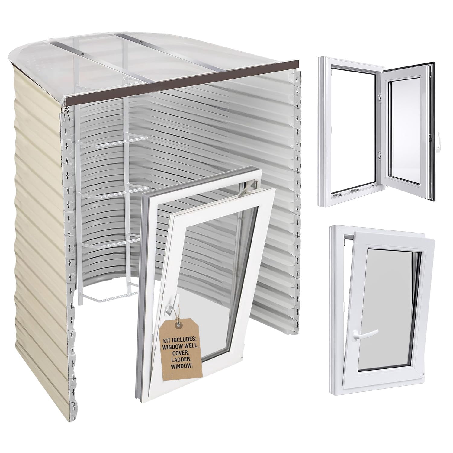 Window Well Kit Egress Window Well Kit - 42