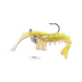 thumbnail image 1 of Egret Baits Vudu Rattle Shrimp 3.25" Softbait, 1/4oz, Chartreuse, 2 Count, 1 of 5