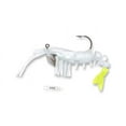 thumbnail image 1 of Egret Baits Vudu Rattle Shrimp 3.25" Softbait, 1/4oz, White Chartreuse, 2 Count, 1 of 5