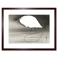 thumbnail image 1 of Egret Ohara Koson Art Print Framed Poster Wall Decor 9x7 inch, 1 of 5