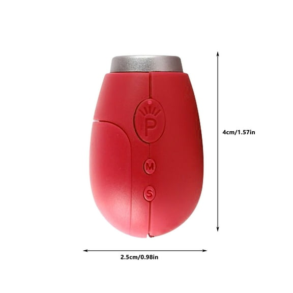 Eguiwyn Digital Time Projection Clock Mini LED Night Light Projector Flashlight Keychain