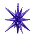 thumbnail image 1 of Eguiwyn Large Black and Gold Exploding Starburst Foil Balloons, Decorative Star Shaped Mylar Balloons for Birthday, Graduation, and New Year Party Decorations, Purple, 1 of 7