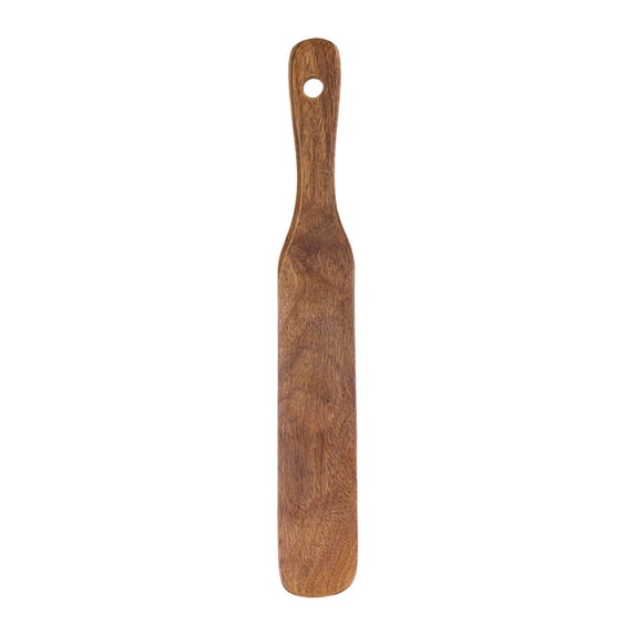 Eguiwyn Long Wooden Spatula for Baking, Cooking & Mixing - Dough Blender, Non-Stick Stirring & Scooping Utensil for Kitchen, Wooden Jam & Butter Knife, Spatula,25*4cm